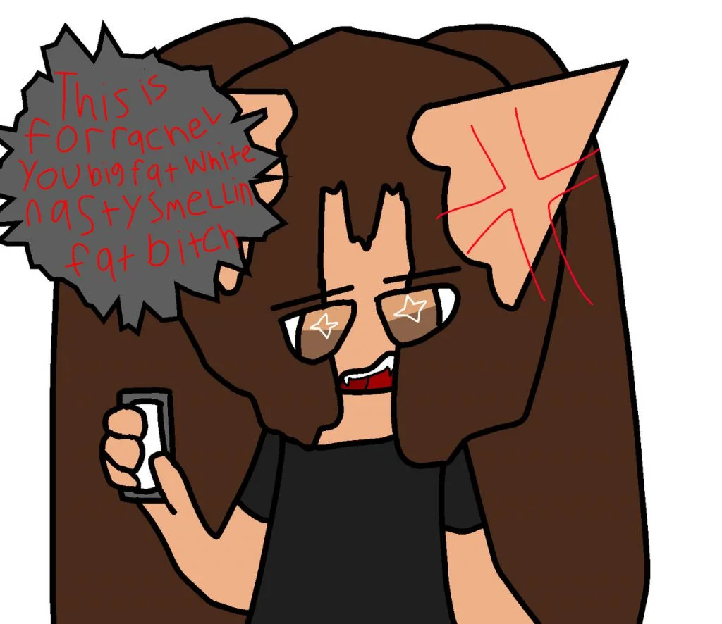 voicemail by thebananasplitsau5, drawing, oc