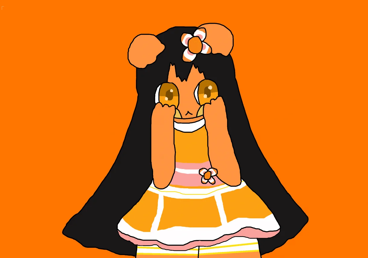 Orange blossom by thebananasplitsau5, oc, drawing, cute