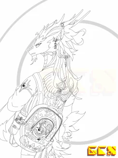 衣服展示（线稿 by GC屑屑