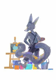 a fox tale by Tchaiko
