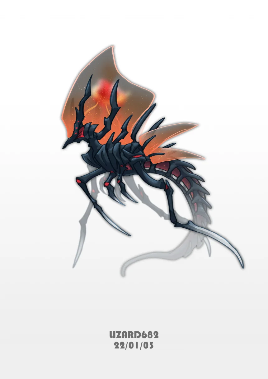 练习22-01-03无例图版 by Lizard682, 幻想生物, 怪物