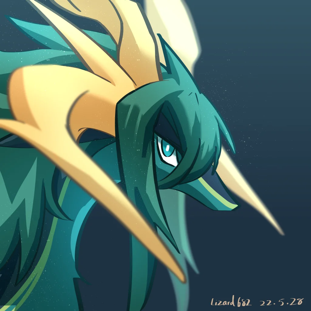 头像-东陆青帝 by Lizard682, 幻想生物, 怪物