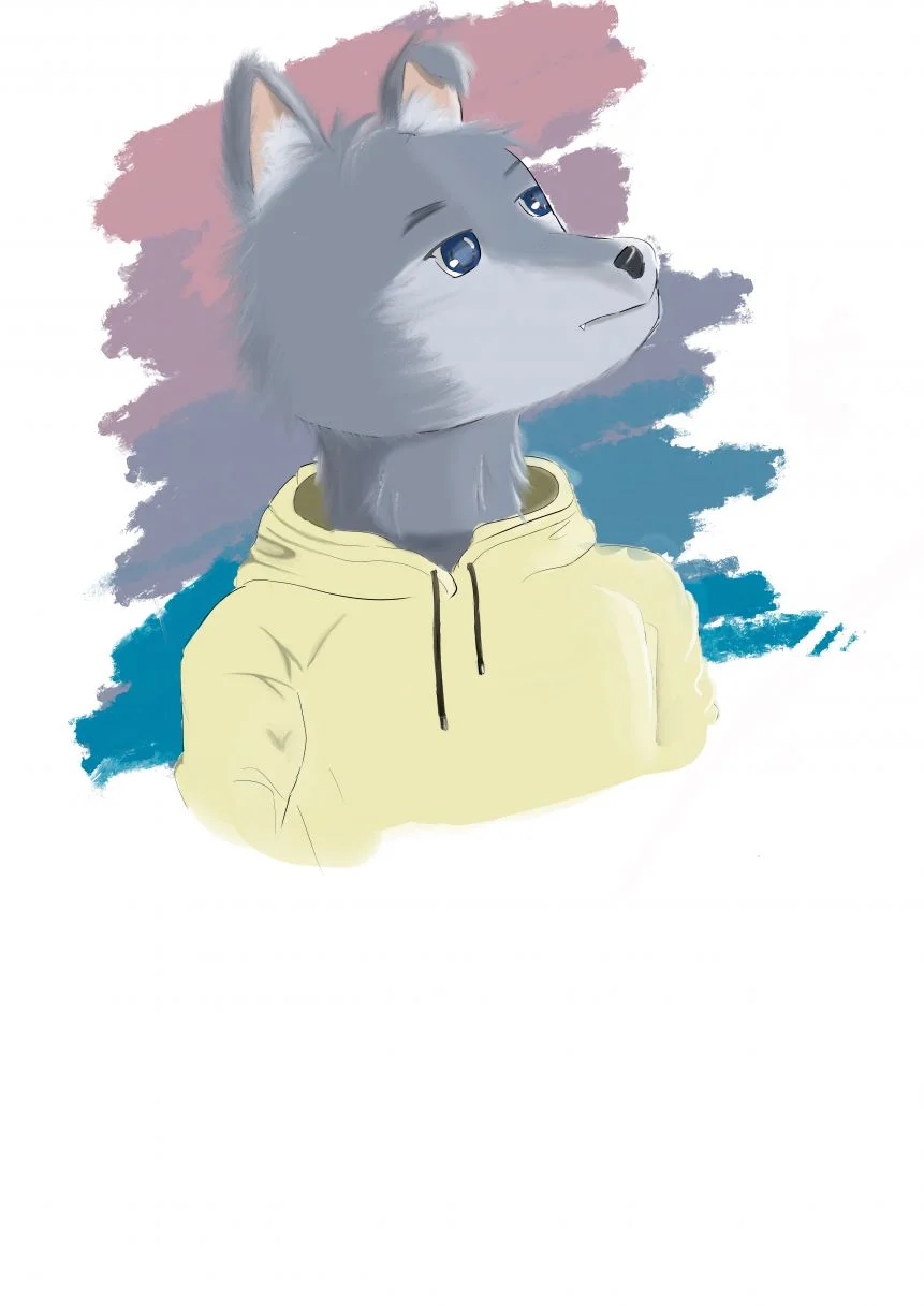 苍羽 by JellyAries金羊节牧, furry, 原创, 狗