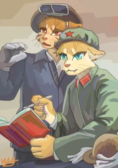向工人学习宣传画
