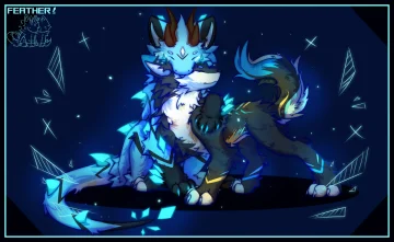 嘿嘿贴贴 by 雾天墨羽InkFeather