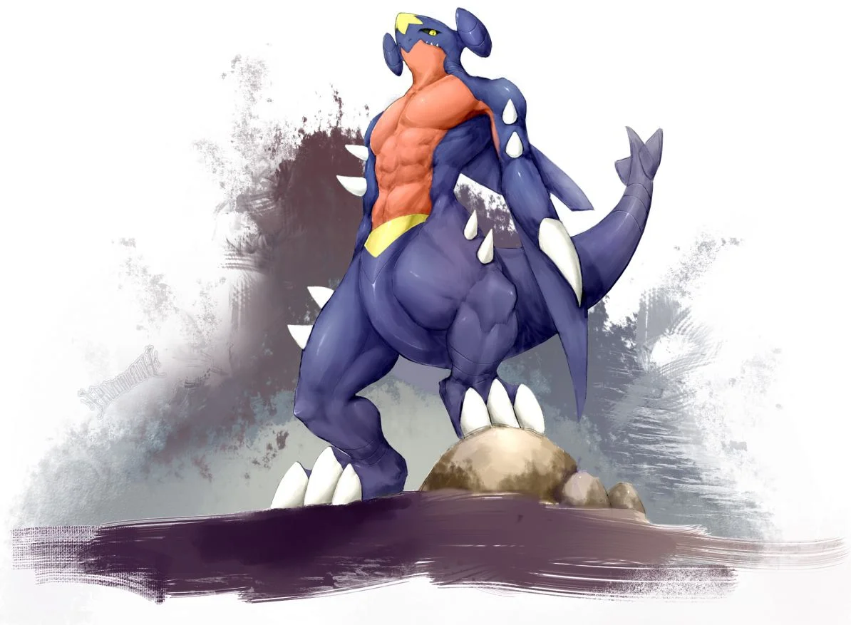 20211222 by FrozenNorth, pokemon, 烈咬陆鲨, 精灵宝可梦