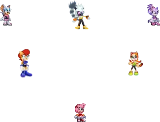 12th Marc Brown collection featuring female sprites by shwapneel1999