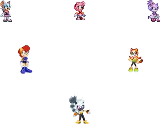 11th Marc Brown collection featuring female sprites by shwapneel1999