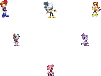 Tenth Marc Brown collection featuring female sprites by shwapneel1999