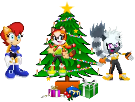 Christmas featuring Sally, Marine and Tangle by Marc Brown part one by shwapneel1999