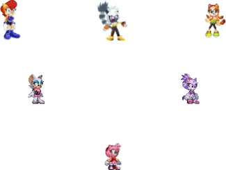 Tenth Marc Brown collection featuring female sprites by shwapneel1999