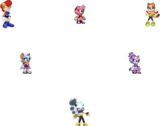 Ninth Marc Brown collection featuring female sprites by shwapneel1999