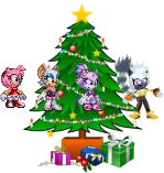 Christmas featuring Amy, Rouge, Blaze and Tangle by Marc Brown part one