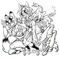 向女士+本人+米诺 by 亚伯Yaber