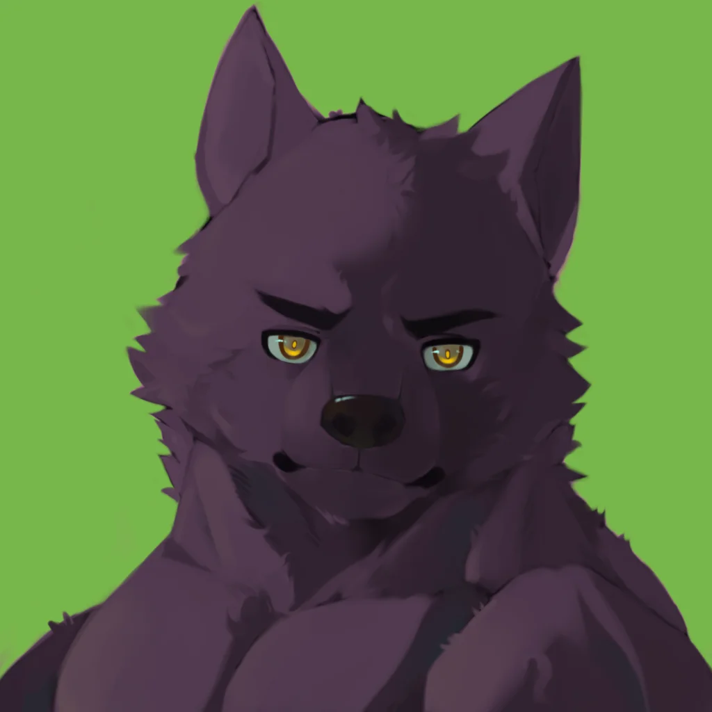 紫 by thebear, furry , furryart , 獸人, 繪圖, 電繪