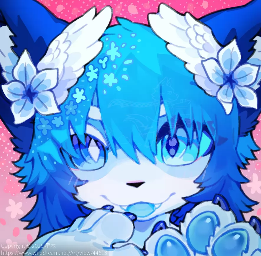 要捏捏吗 by 星木, furry, 头像, 兽绘