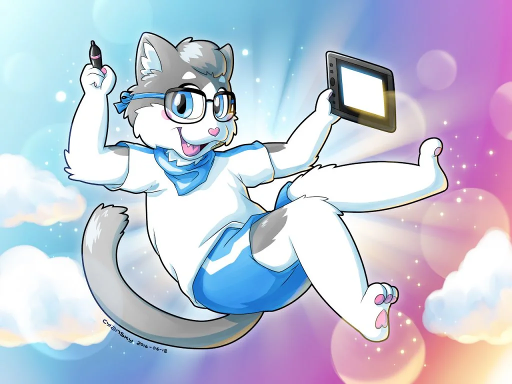 Diving Into The Light by Cyansky