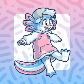 ミ( · ◡ ﹤ )彡