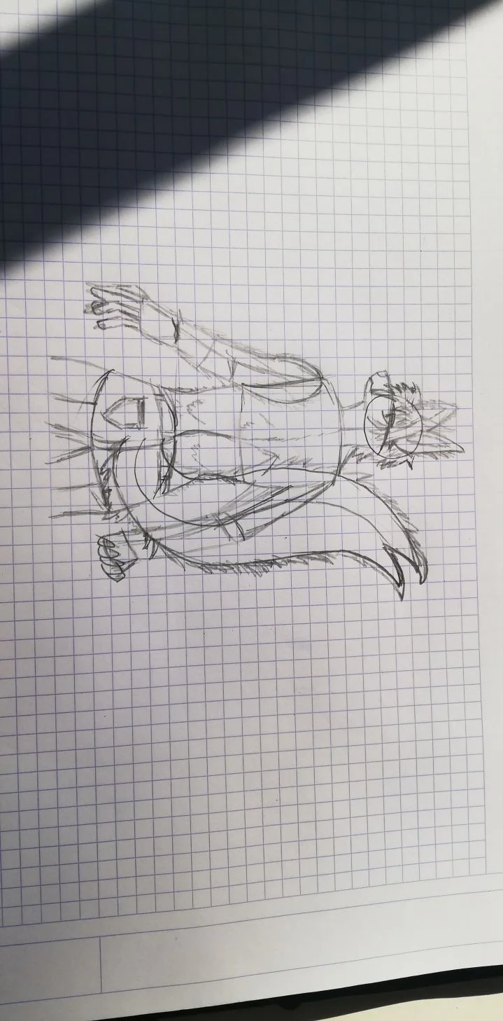 1st furry!  by DiamondWolf3404, Furry