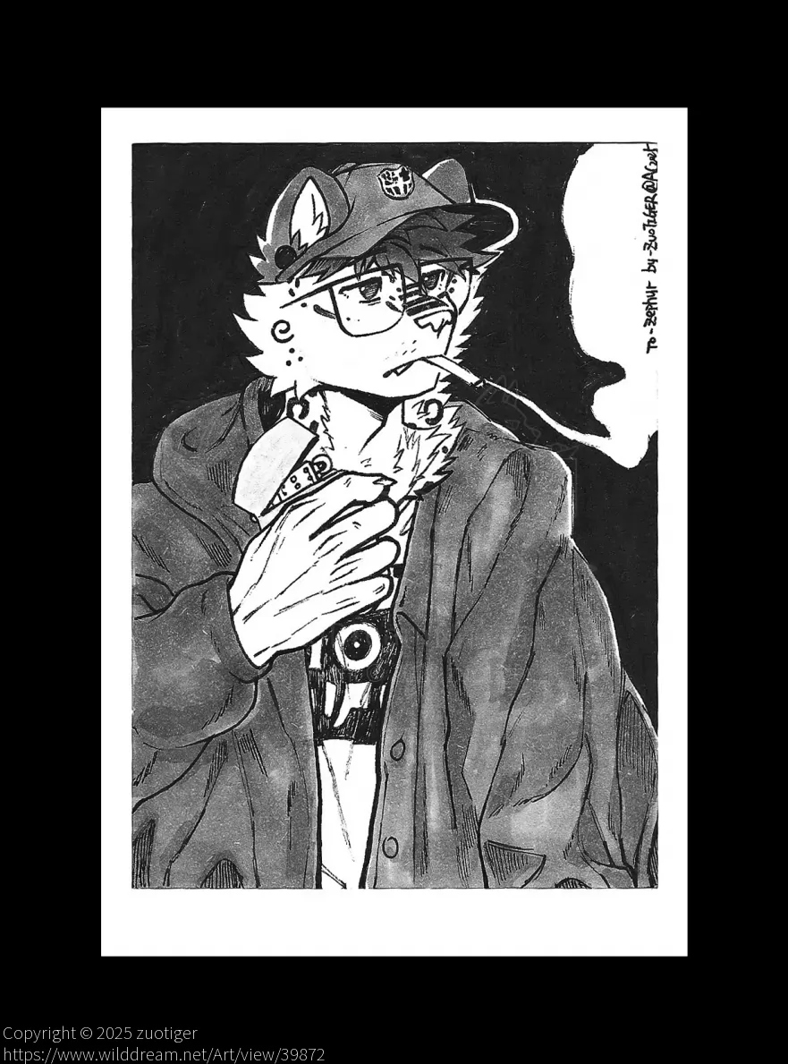 Commission for Zephy at #anthrocon2025 by zuotiger, AC2025