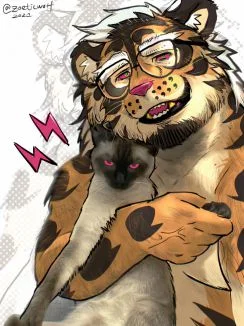 自设和我的猫猫 by zuotiger