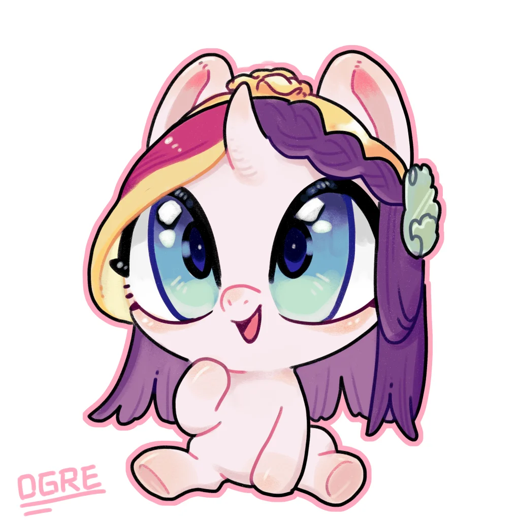 Q版 by 讴歌-ogre, 小马宝莉, pony, 小马, 彩虹小马
