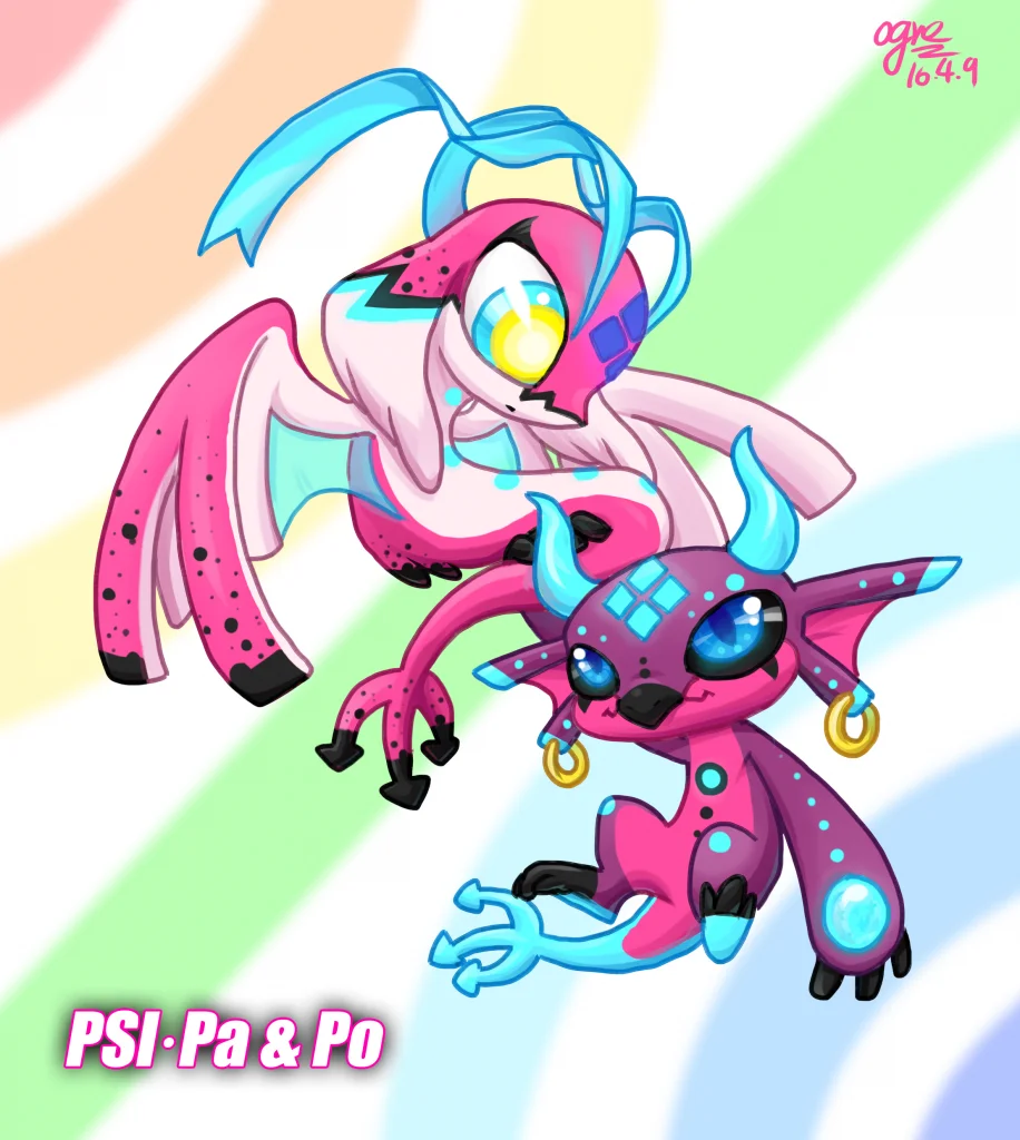Pa and Po by 讴歌-ogre