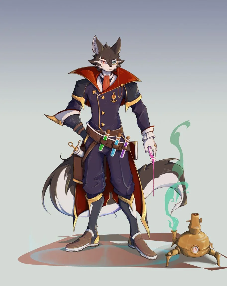炼金 by 狼毛球, 委托