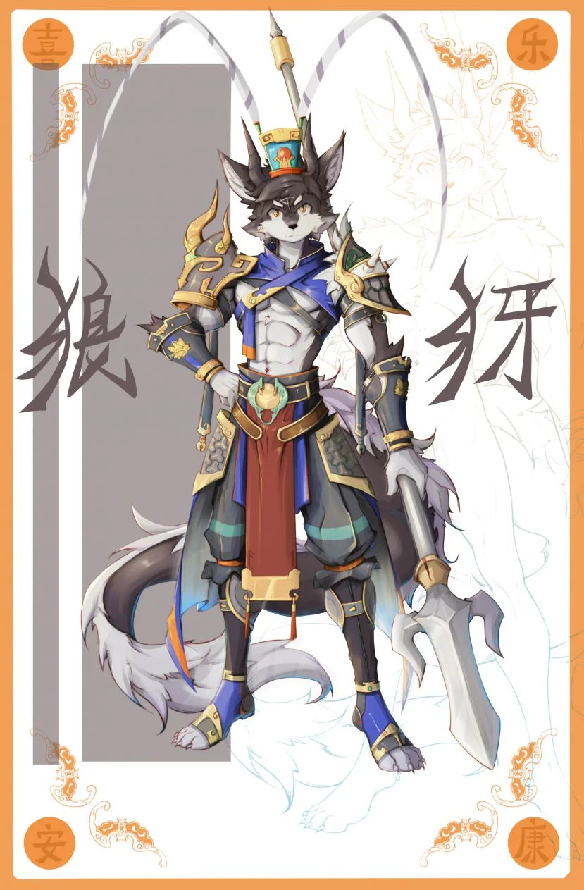 门神 by 狼毛球