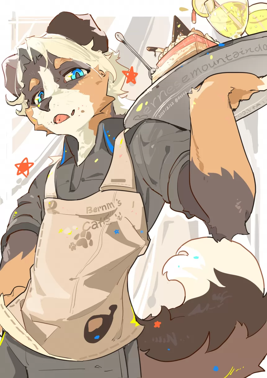 小伯服务员 by Refel