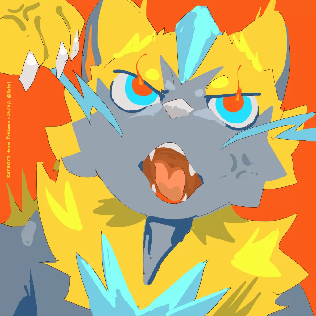 生气猫 by Refel