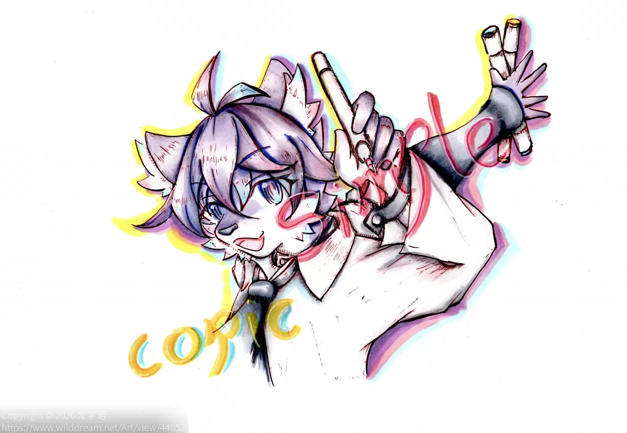 copic马克笔初次绘画图 by 龙宇诺