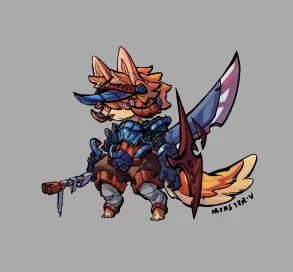 狂战花菜菜汪！ by 怪兽Vv