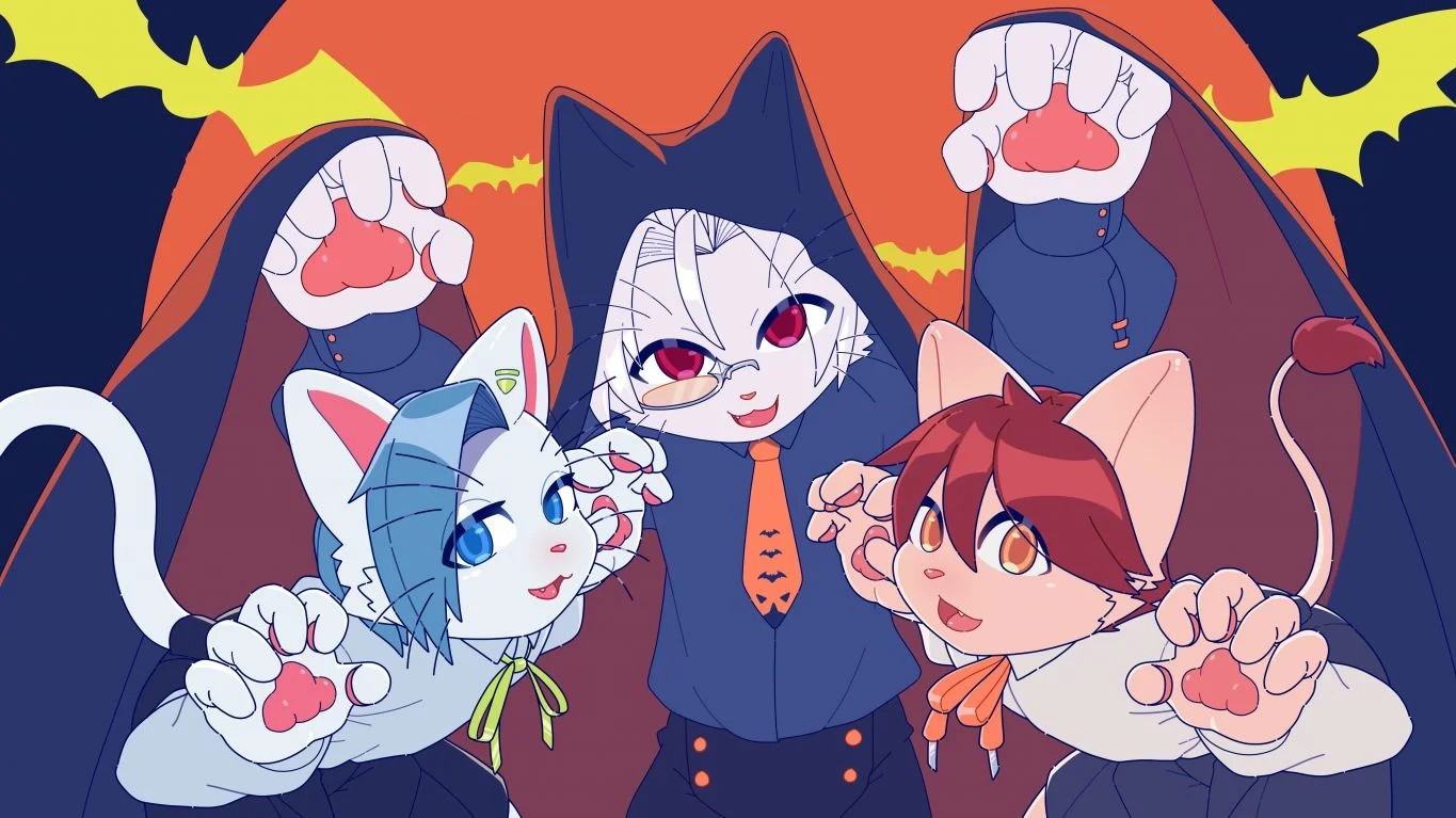 Boooo by 喵田穆, furry, 兽人 furry