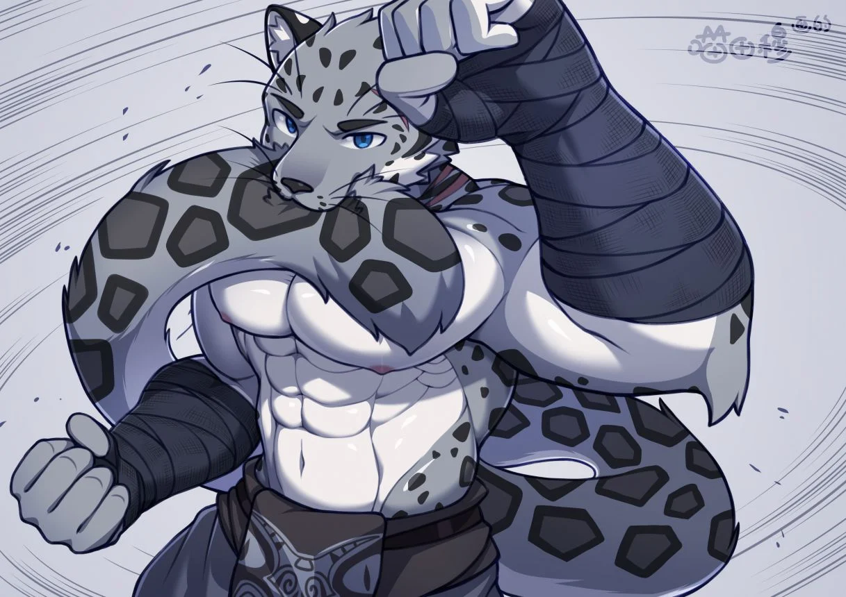 无题 by 喵田穆, furry, 兽人 furry