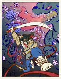 狸组-黑柴 by -KawaL-