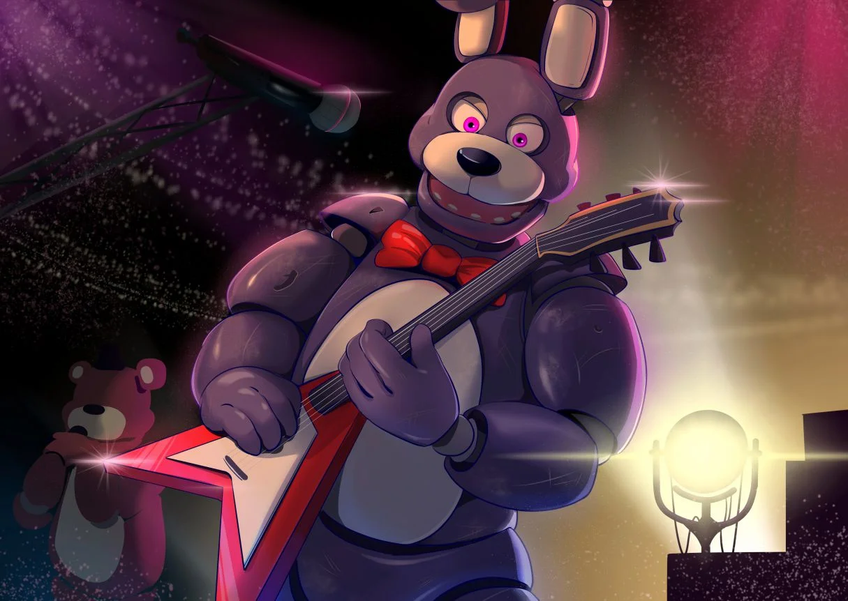 FNAF-Bonnie by 清仓菲斯