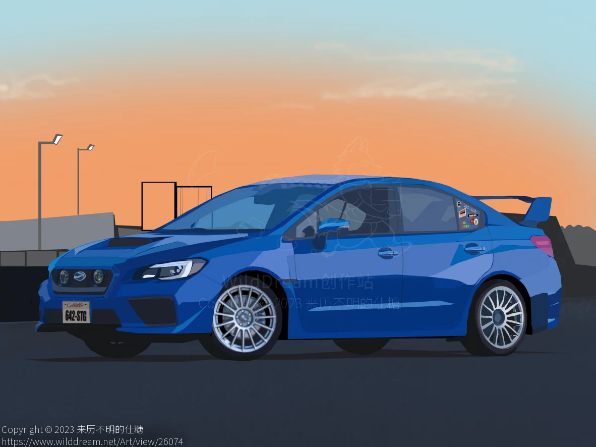 WRX_STI by 来历不明的仕糖