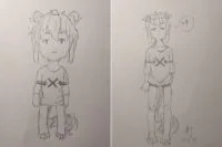 兽设正面立绘