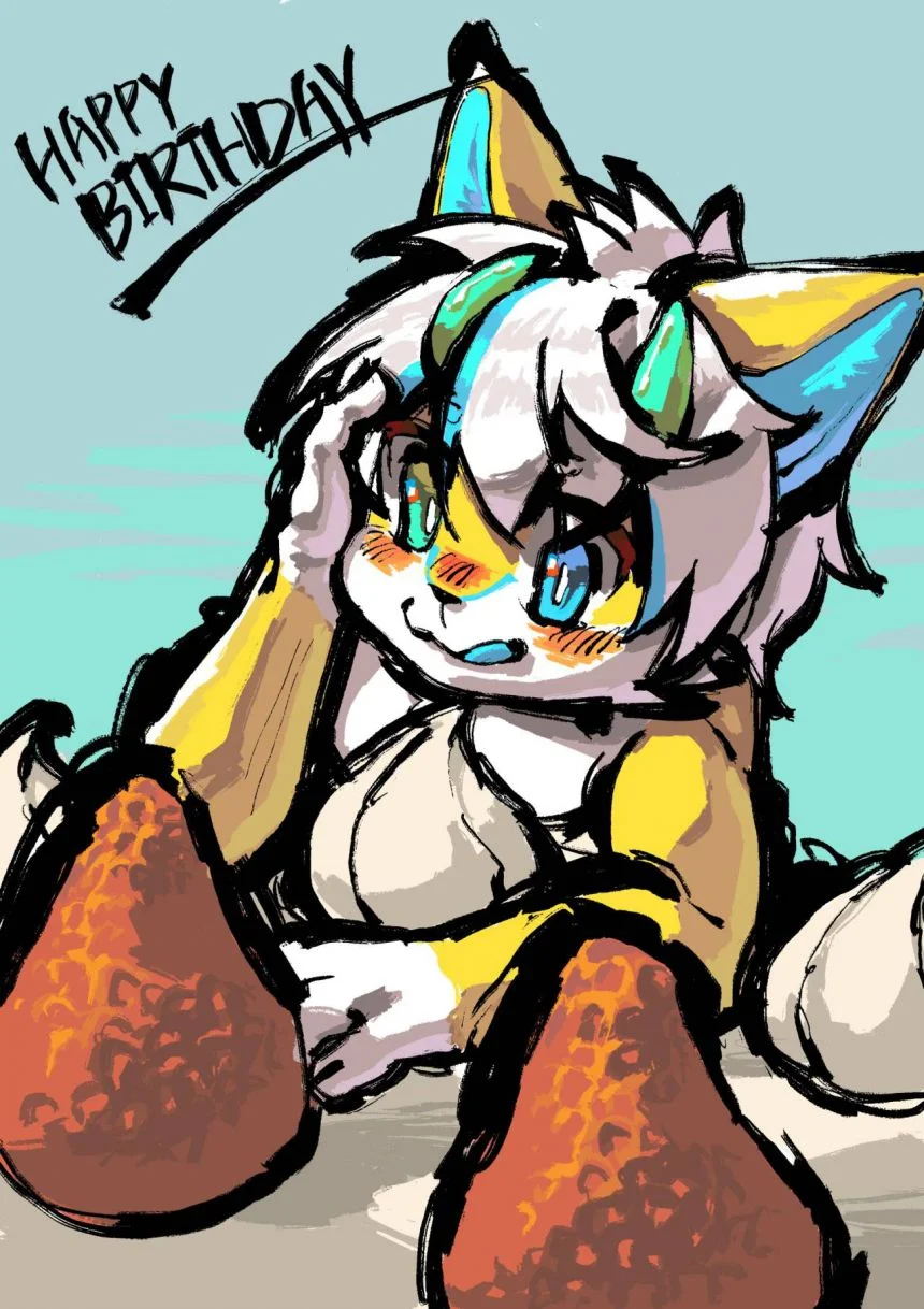 朋友生日 by White_Neko