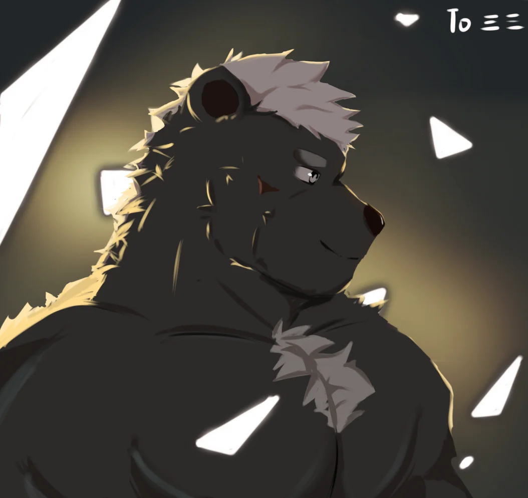 时光流逝 by 九胖, furry, 熊