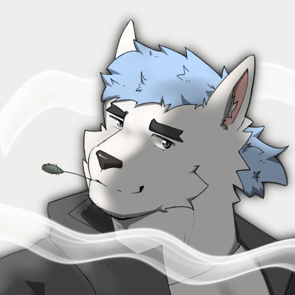 曾经 by 九胖, furry, 狼