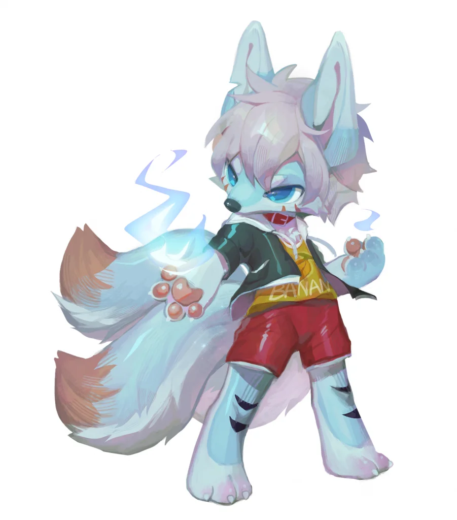 黯羽的委托白底 by 稀饭子