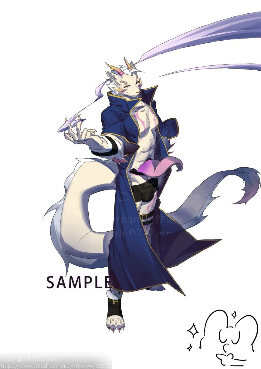 委托 by zere, furry, 委托, 兽人, 板绘