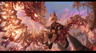 给二秃的互绘